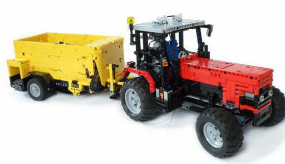 Comment fabriquer un tracteur à partir de Lego? Apprendre les bases de la construction