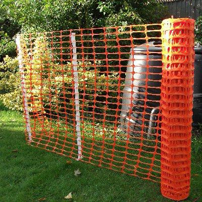 Maille en plastique de clôture - une clôture abordable et pratique