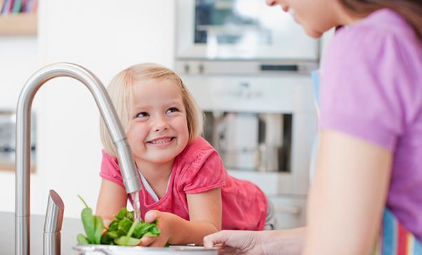 Salades pour l'enfant - c'est utile et savoureux!