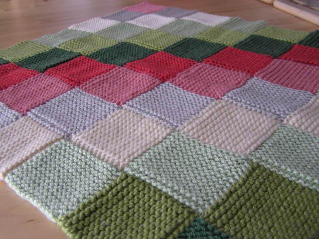 aiguilles à tricoter à carreaux pour les débutants