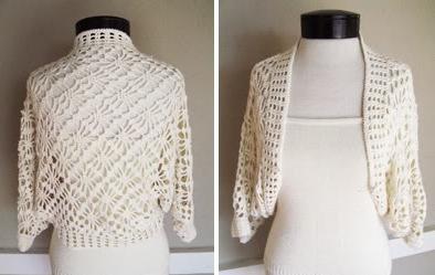 Bolero tricoté - un élément important de la garde-robe
