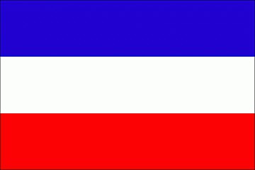 drapeau de la Serbie et du Monténégro