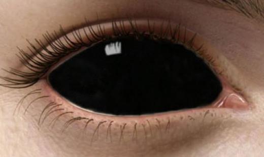 Des lentilles noires pour tout l'œil